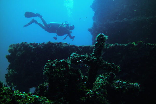 Wreck diving Mexico