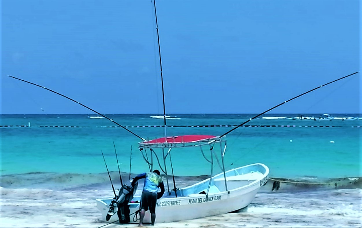Deep sea fishing Playa del Carmen